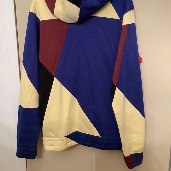 Nike Kylie Irving Fleece Full Zip Hoodie Multicolor Block - Picture 11 of 11